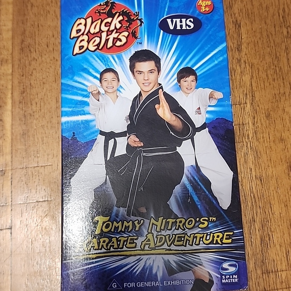 BLACK BELTS VHS TAPE
